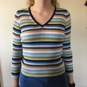 Adorable 90’s Old Navy striped sweater!